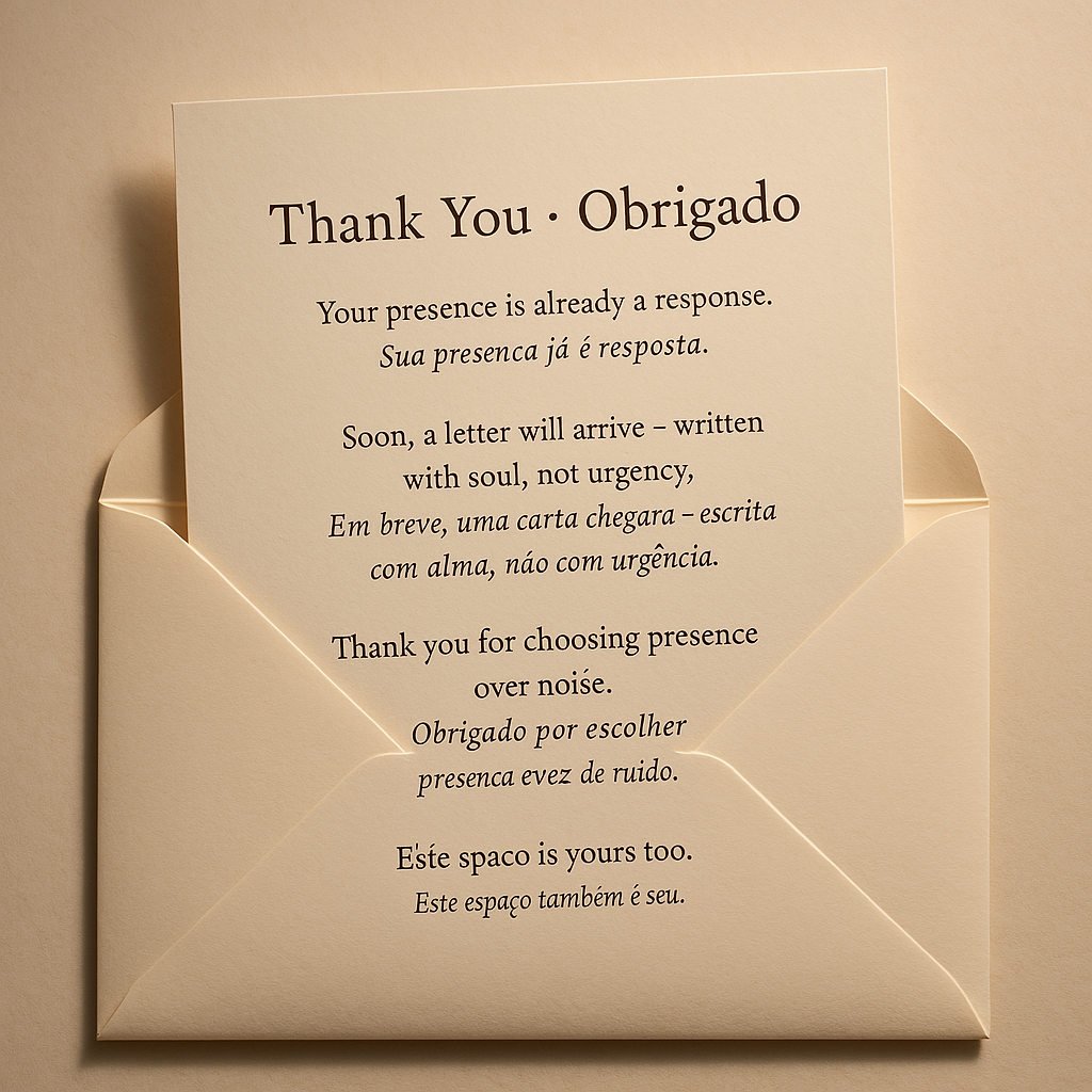 Carta Recebida com Luz